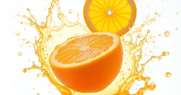 Guia completo de vitamina C: benefícios para pele, fontes alimentares, doses seguras, suplementação e uso tópico